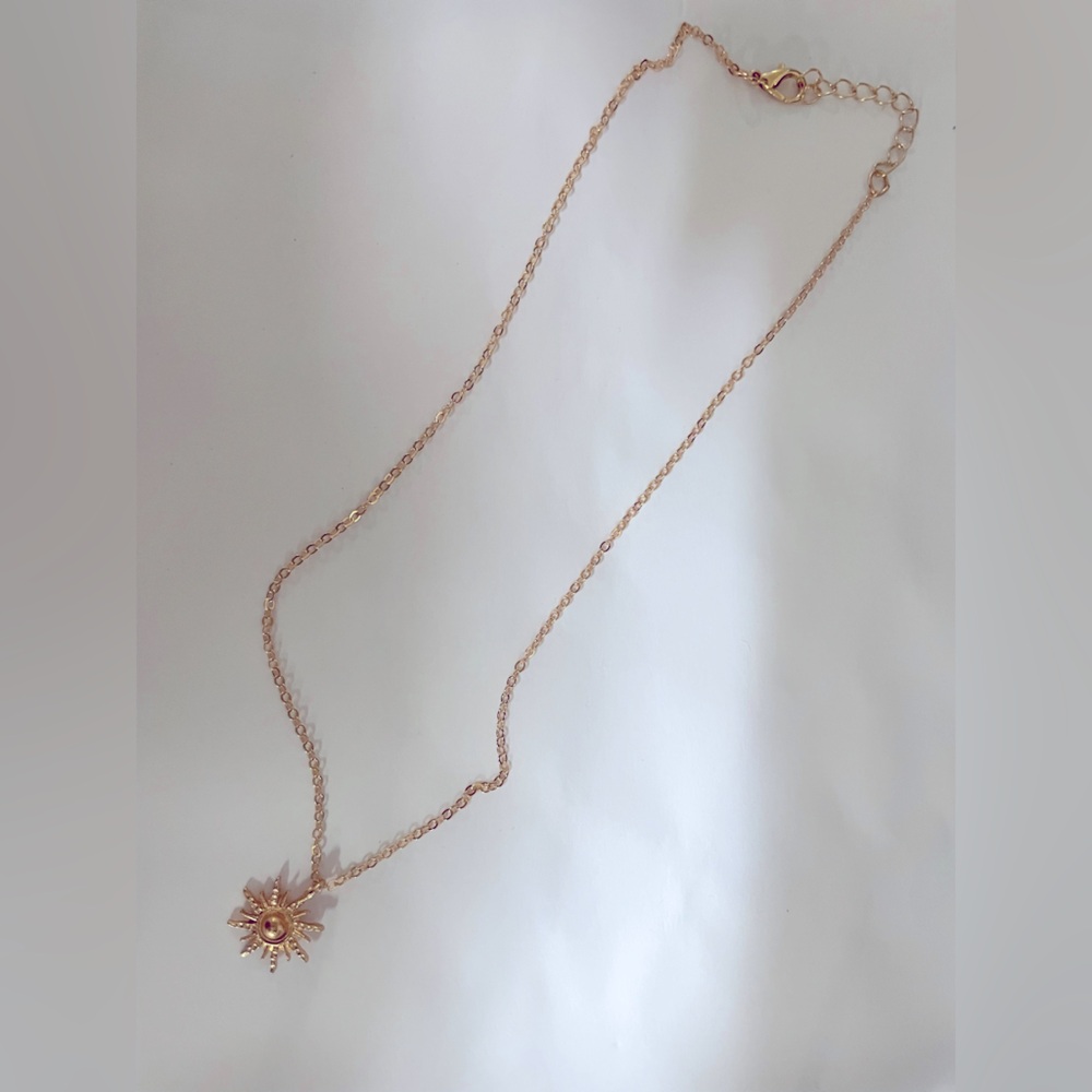 Sun Burst Necklace New